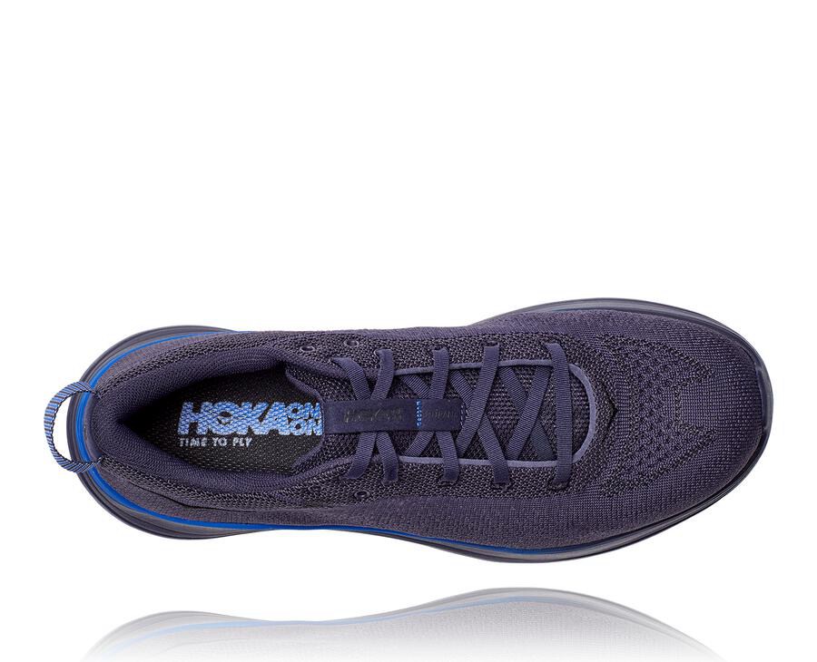 Hoka Australia One One Hupana Flow - Mens Running Shoes Navy - LEKFR-3168